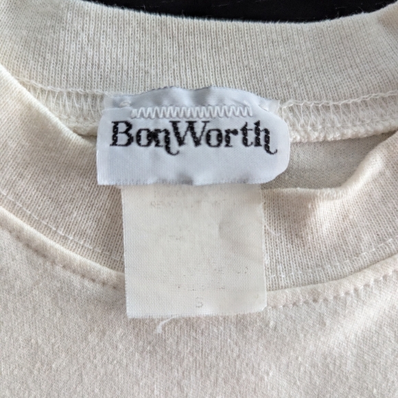 Y2K Vintage BonWorth Oversized Embroidered Tee - Picture 4 of 7
